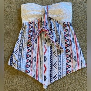 Crop top for 4 of July